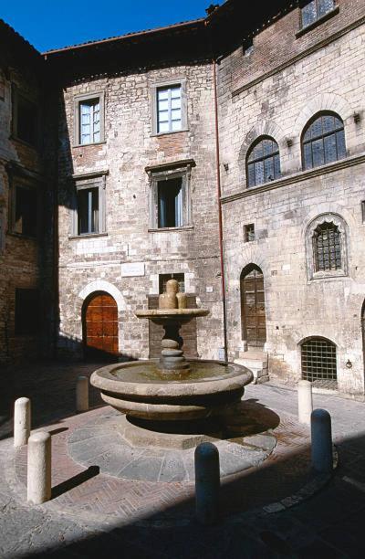La Dimora Di Pietra Apartment Gubbio Bagian luar foto